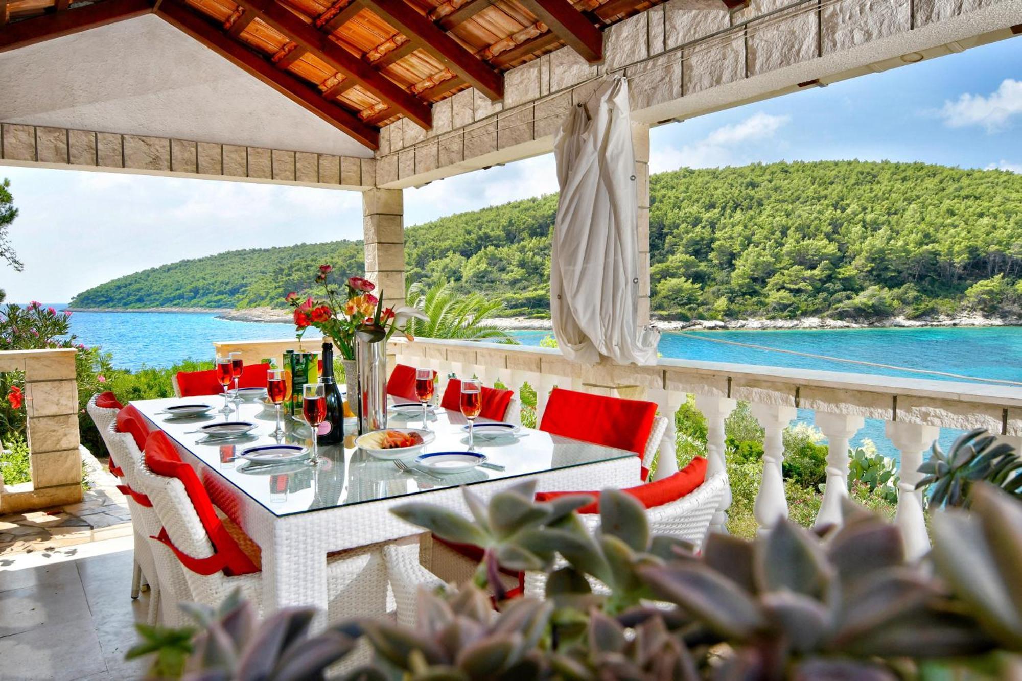 Waterfront Villa With Pool เวลาลูกา ภายนอก รูปภาพ